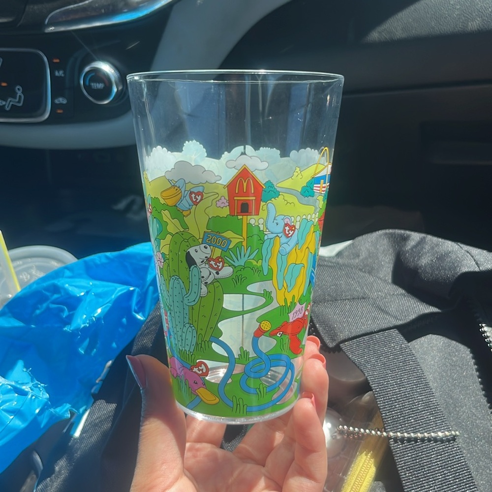 Collector’s meal cup from McDonald’s